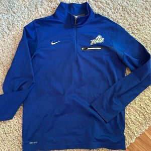 Florida Gulf Coast University Nike quarter zip!  Like new!